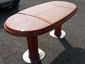 Cherry and maple table