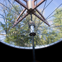 view through dome