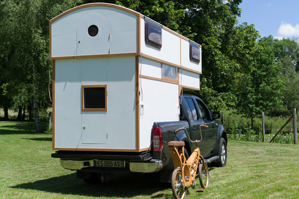 roof up camping mode