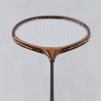 wooden badminto racket